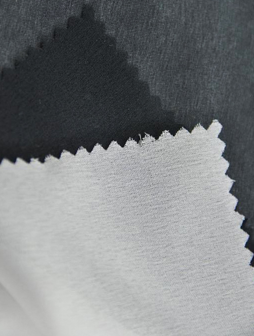 Țesătura de intercalare fuzibilă este un material textil utilizat între țesătura învelișului de îmbrăcăminte